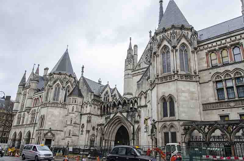 110 - Inglaterra - Londres - Cortes Reales de Justicia